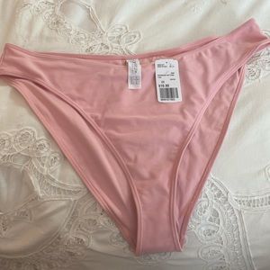 Forever 21 pink bathing suit bottoms NWT